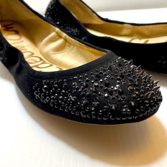 Sam Edleman Blair Studded Spiked Ballet Flats 6.5 - Picture 2 of 6